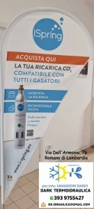 SERVIZIO DI RICARICA BOMBOLA DI ANIDRIDE CARBONICA DA 450 GRAMMI
