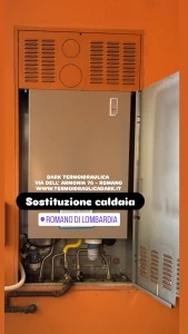 SOSTITUZIONE CALDAIA TRADIZIONALE CON CALDAIA A CONDENSAZIONE